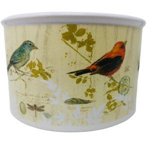 Chad Barrett Songbirds Ceramic Crock Cypress Home Crock Country Farmhouse